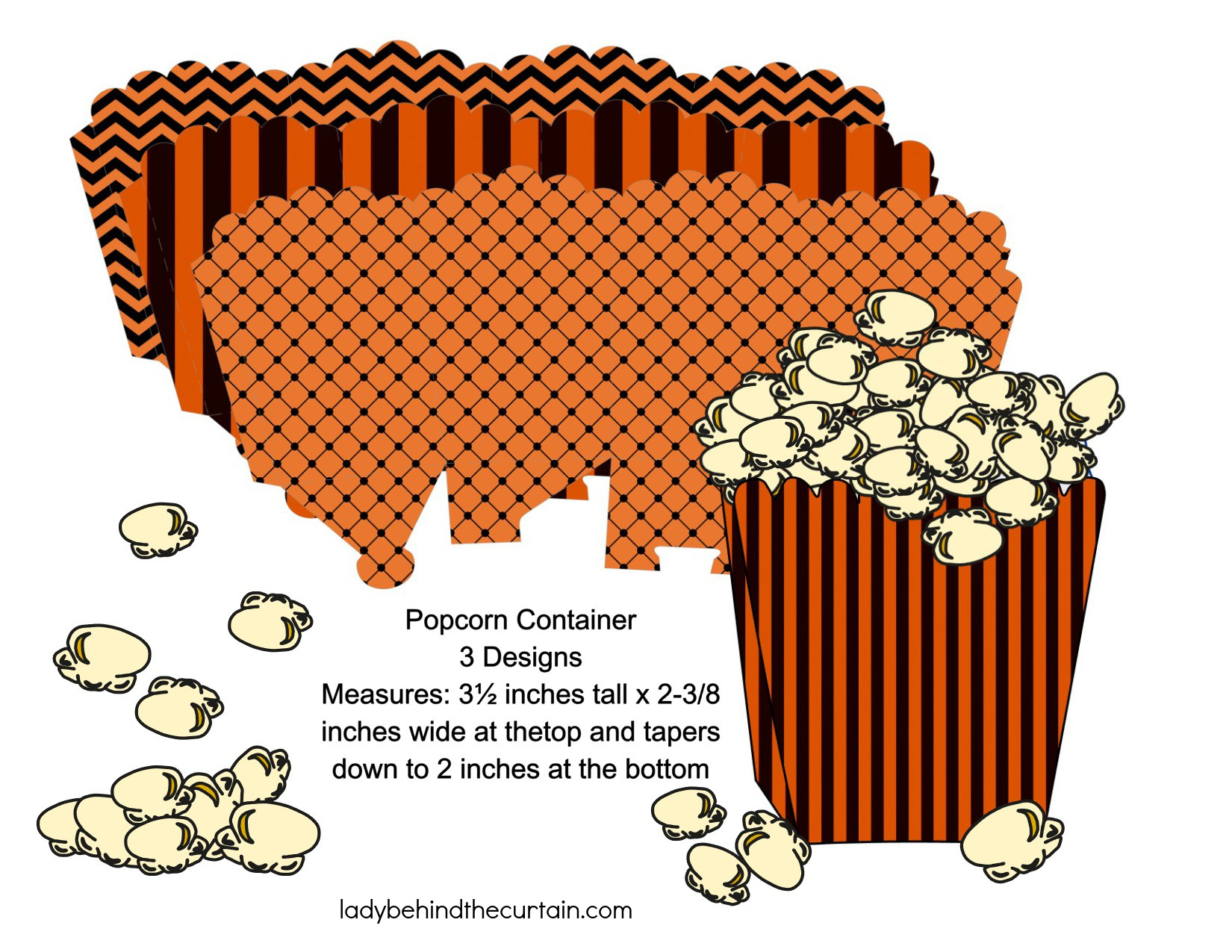 Traditional Black and Orange Halloween Party FREE Printable Collection