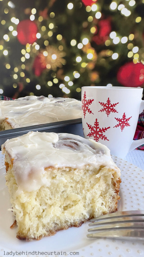 Christmas Morning Overnight Cinnamon Rolls