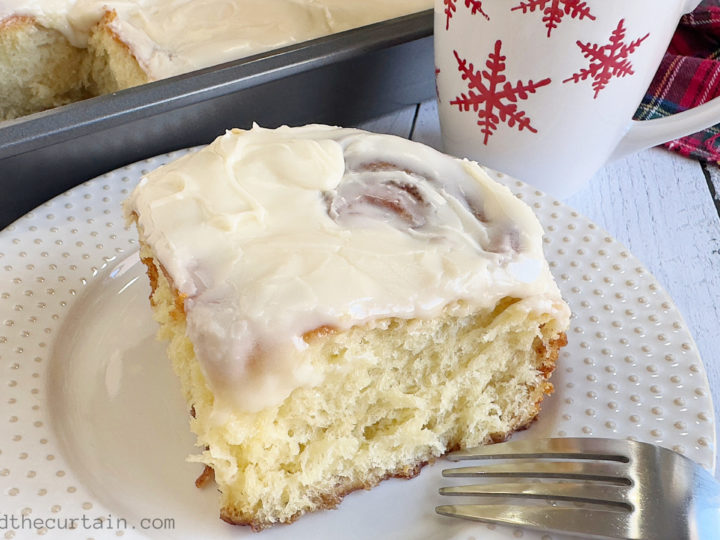 Christmas Morning Overnight Cinnamon Rolls