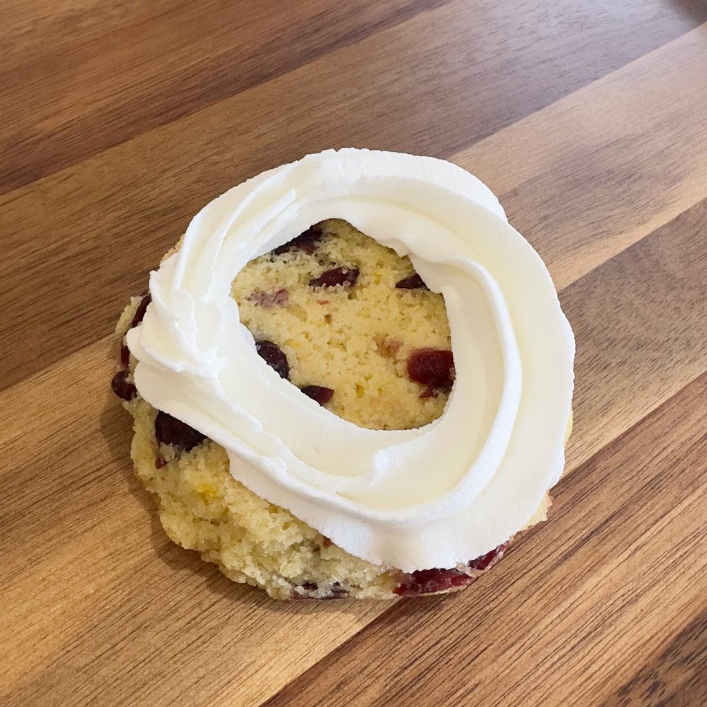 Cranberry Orange Christmas Candle Cakes