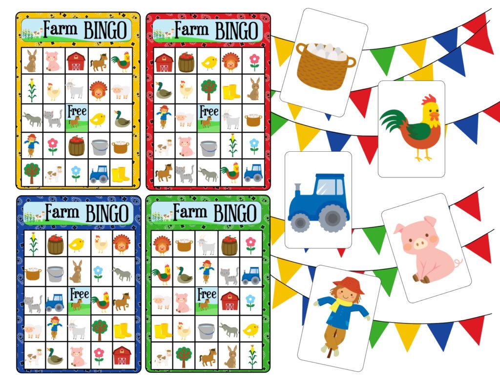 Kid's Farm Theme Birthday Party FREE Printable Collection