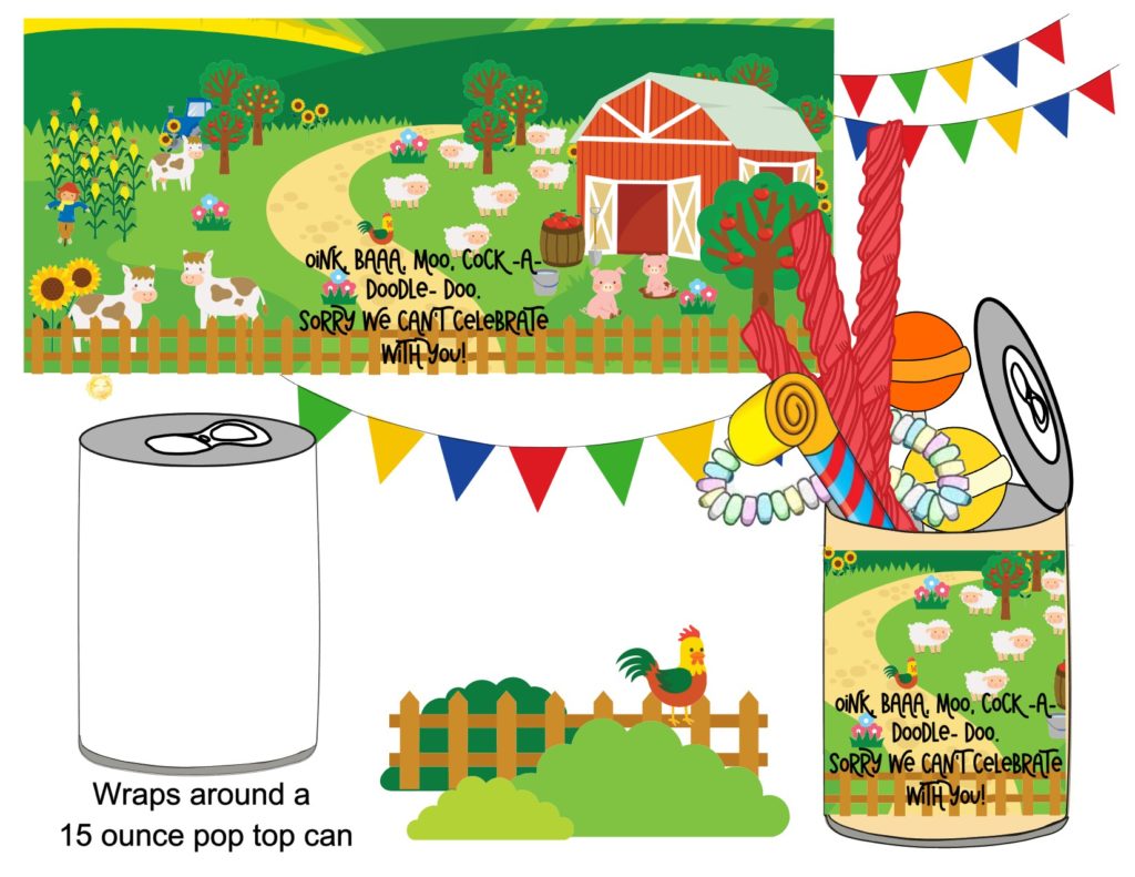 Kid's Farm Theme Birthday Party FREE Printable Collection