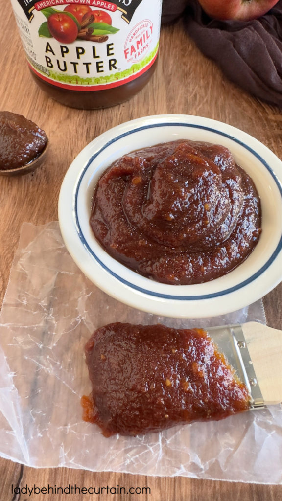 Grilled Chicken with Apple Butter Barbecue Sauce
