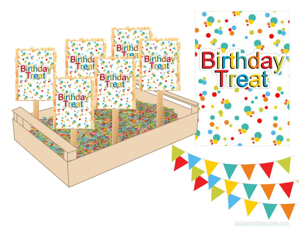 Bold Colors Kids Birthday party FREE Printable Collection