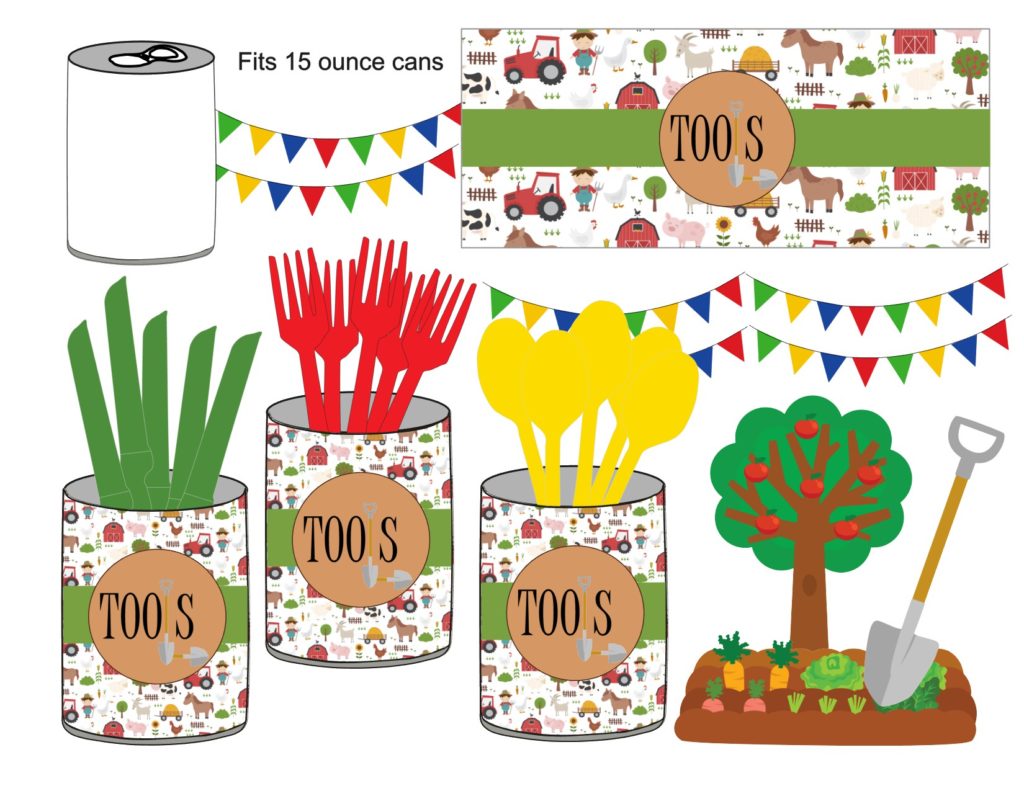 Kid's Farm Theme Birthday Party FREE Printable Collection