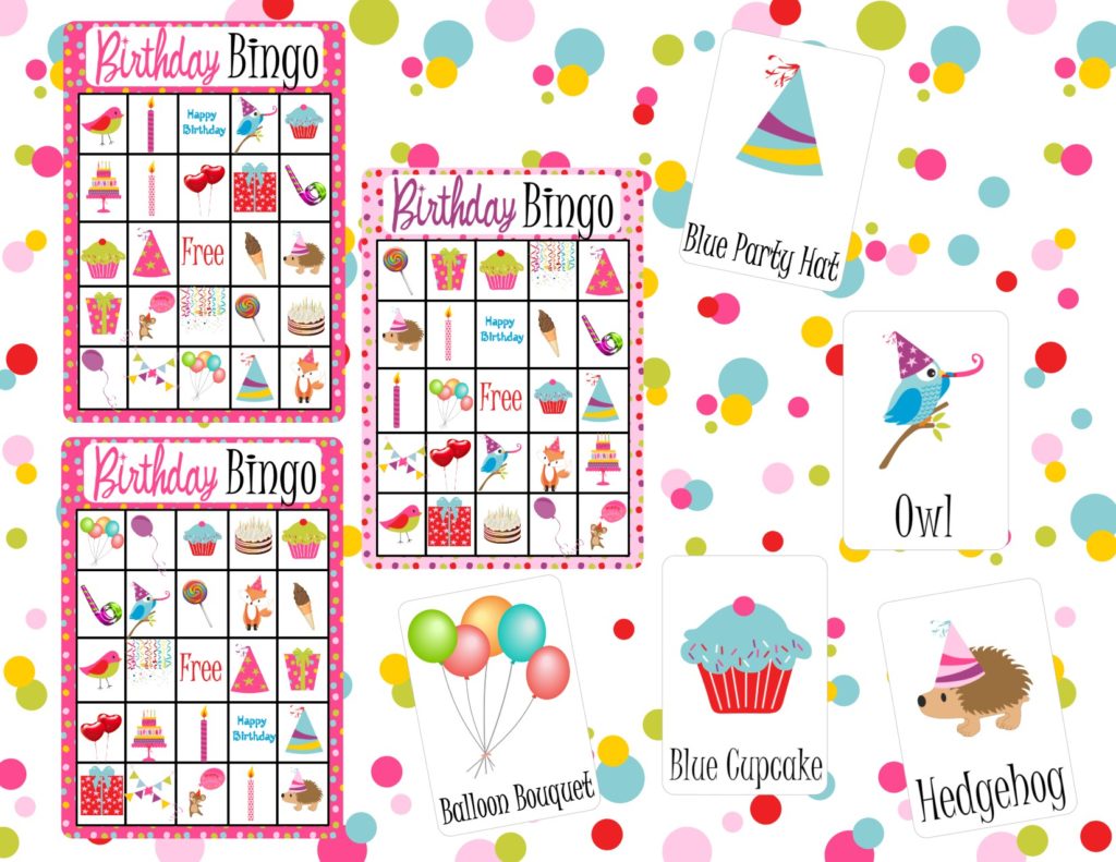 Pretty in Pink Birthday Party FREE Printable Collection