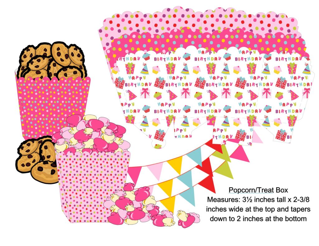 Pretty in Pink Birthday Party FREE Printable Collection