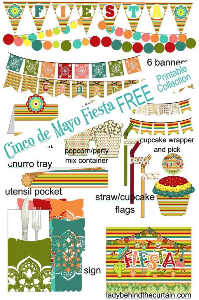 Cinco de Mayo Fiesta Party FREE Printable Collection