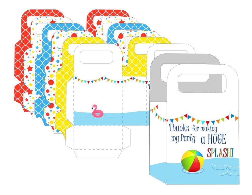 Splish Splash Pool Party FREE Printable Collection