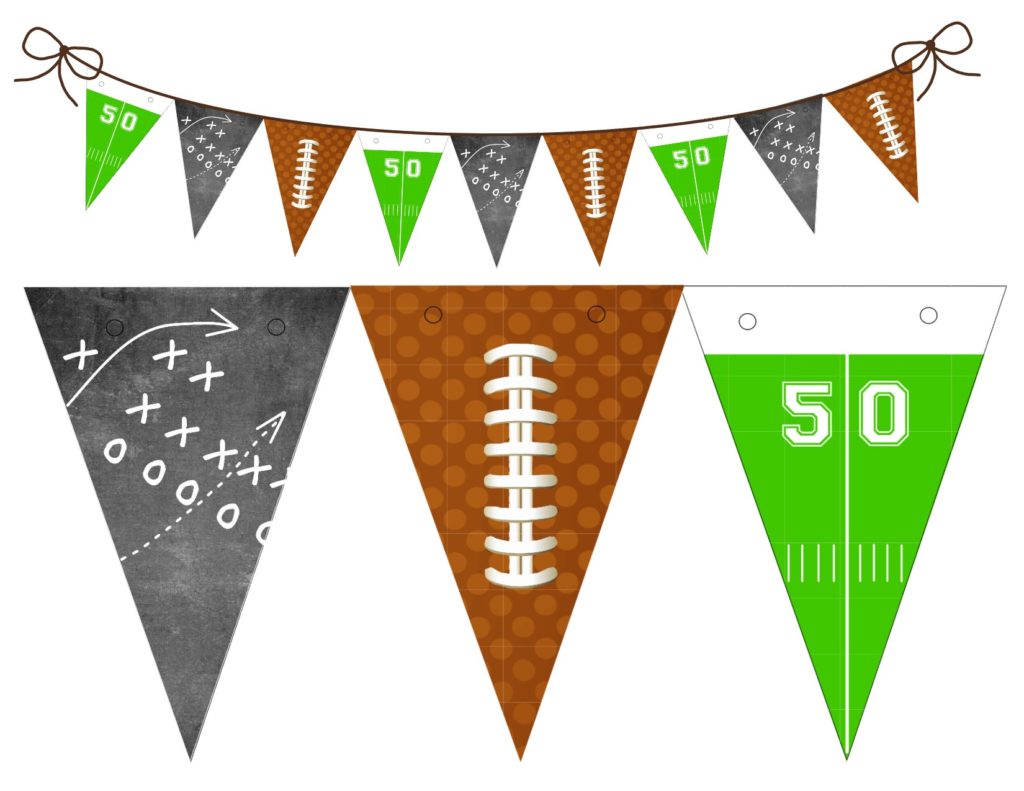 Game Day Party FREE Printable Collection