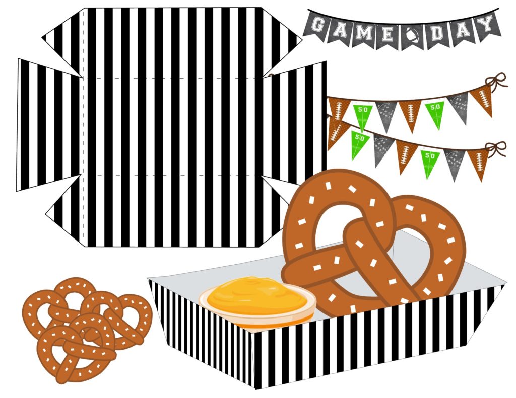 Game Day Party FREE Printable Collection