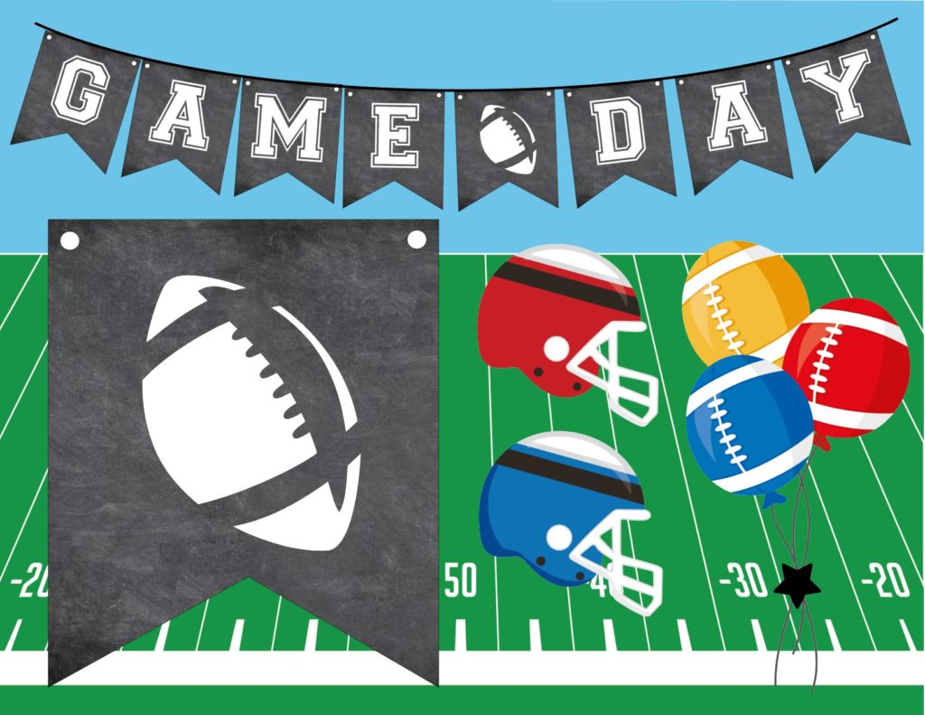 Game Day Party FREE Printable Collection