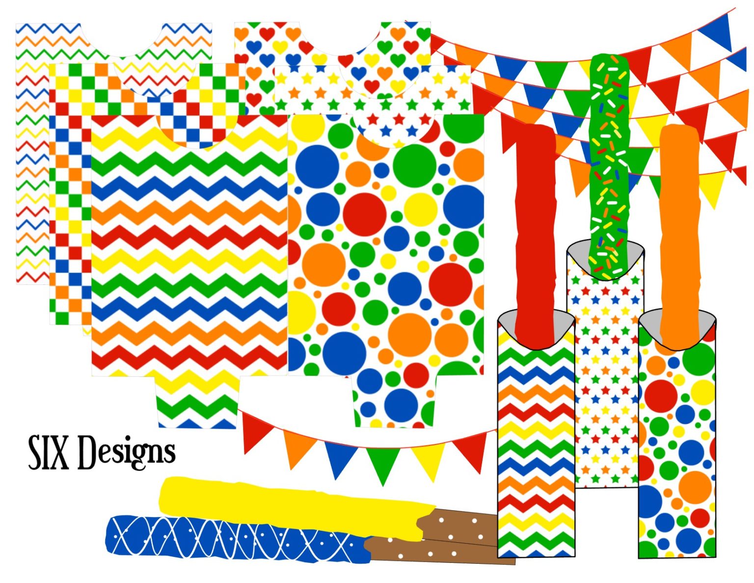 Birthday Party Decorated Pretzel Pocket FREE Printable Collection