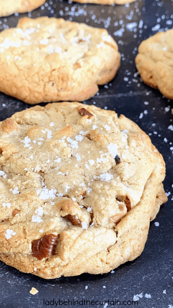 Gourmet thick Salted Caramel Cookies 