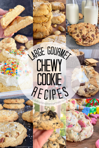 13 Large Gourmet Chewy Cookie Recipes