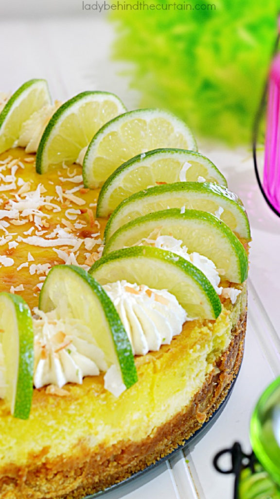 Coconut Lime Cheesecake