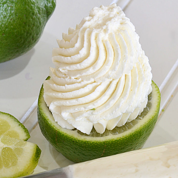 Homemade Sweet Lime Whipped Cream