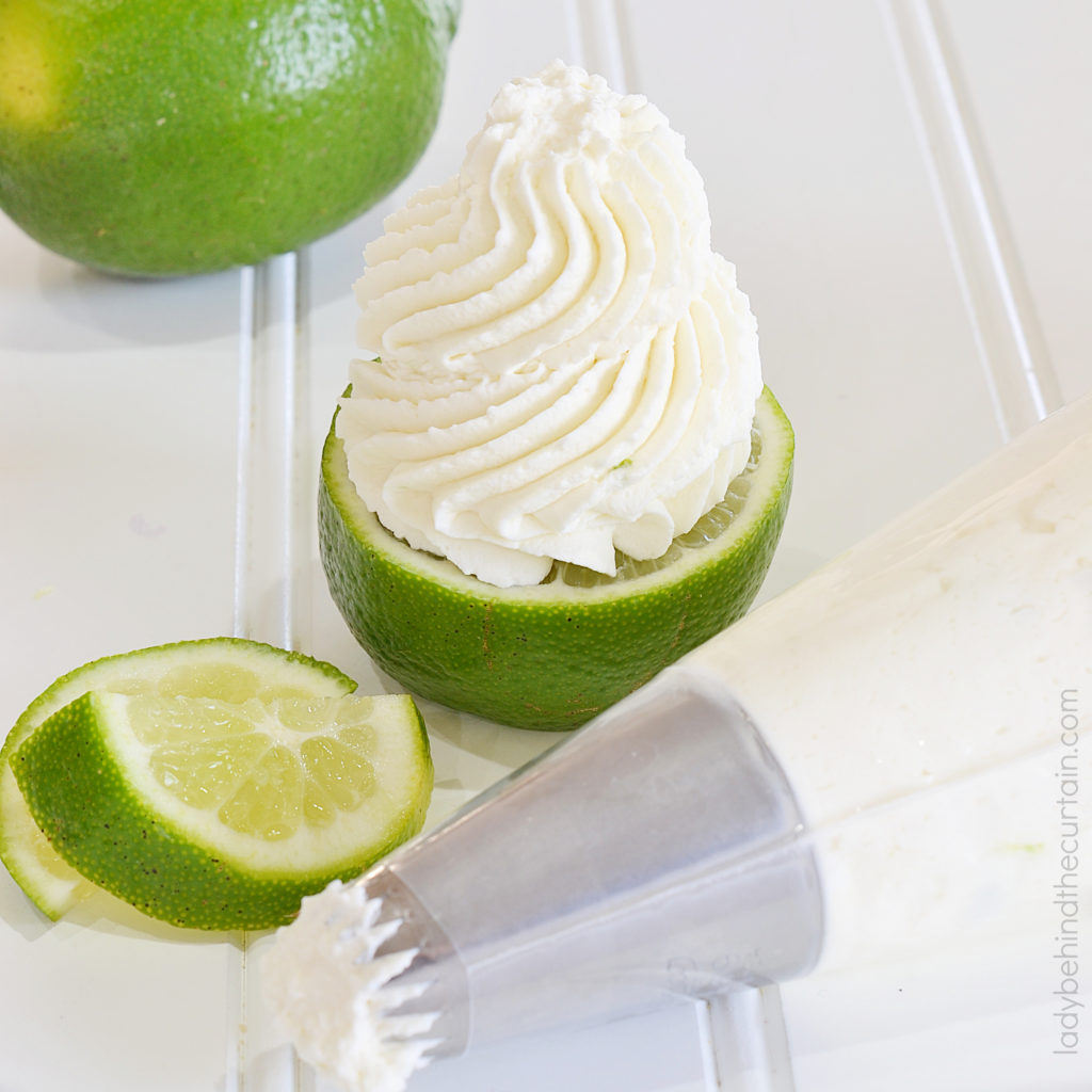 Homemade Sweet Lime Whipped Cream