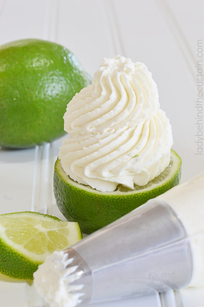 Homemade Sweet Lime Whipped Cream