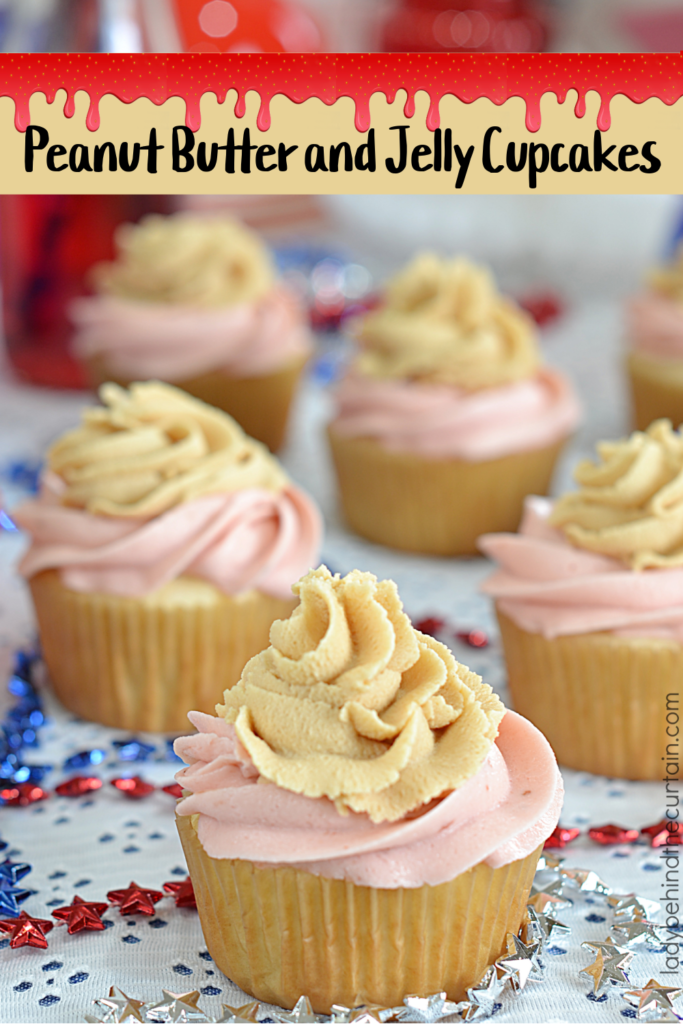Peanut Butter and Jelly Cupcakes