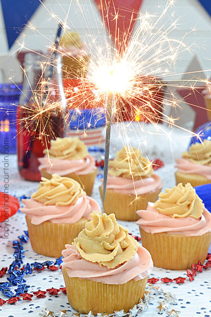 Peanut Butter and Jelly Cupcakes