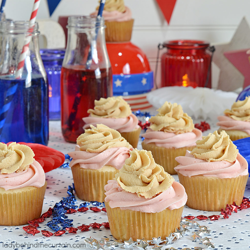 Peanut Butter and Jelly Cupcakes
