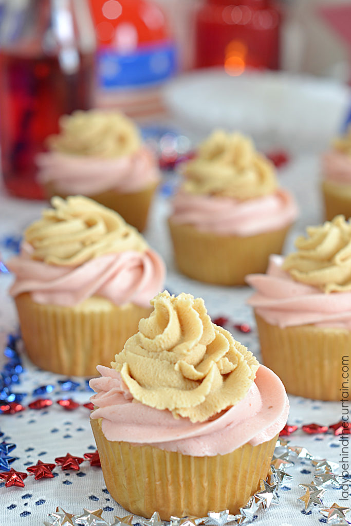 Peanut Butter and Jelly Cupcakes
