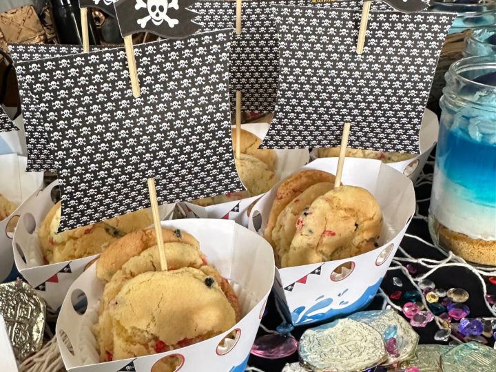 Pirate Theme Semi Homemade Cookies