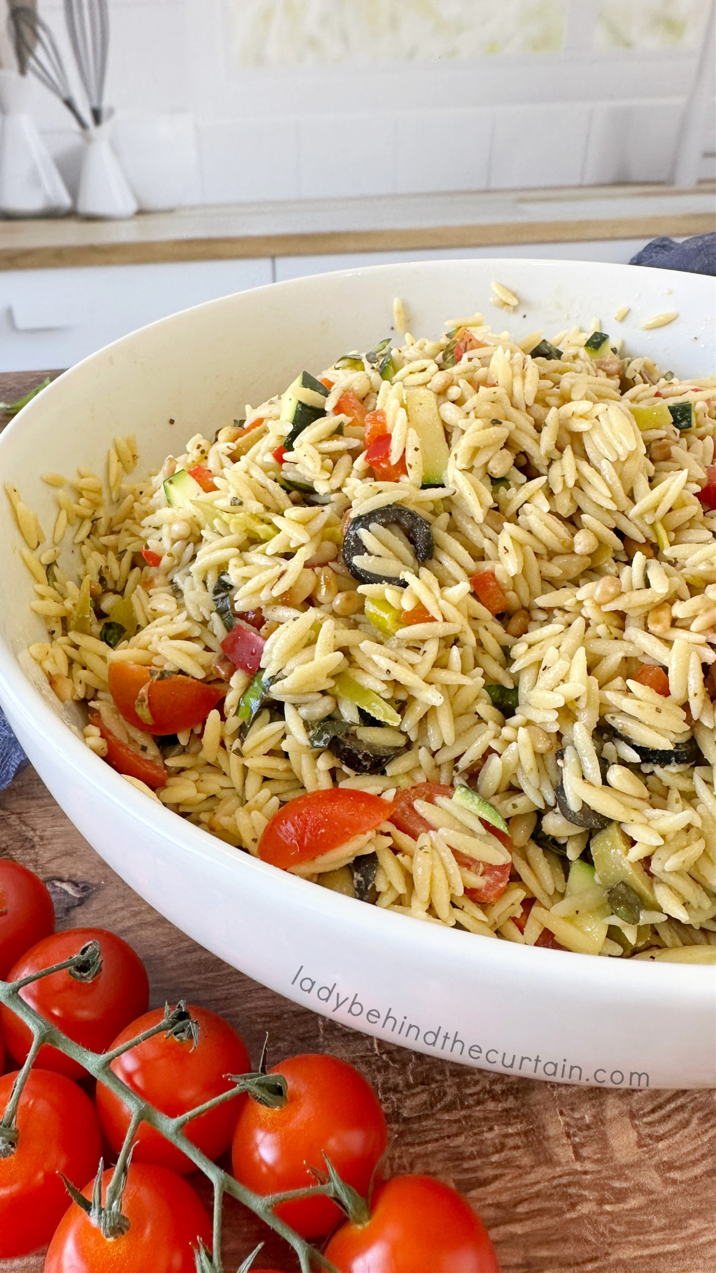 Orzo Pasta Salad Chefinoz
