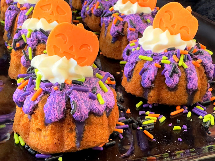 Disneyland Copycat Mini Spice Cake Bundt Cakes