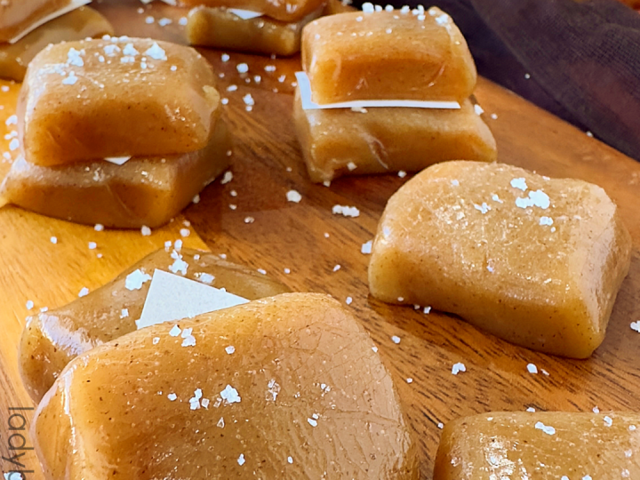 Easy Homemade Soft Apple Cider Caramels