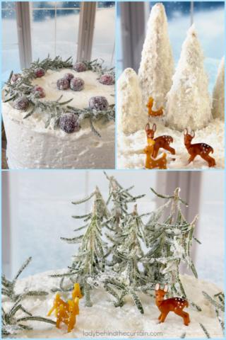 Three Easy to Make Edible Holiday Cake Decorations