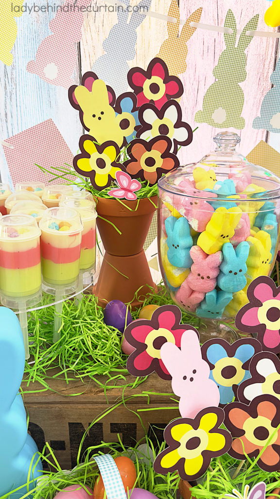 Celebrate Easter with a Peeps Themed Dessert Table