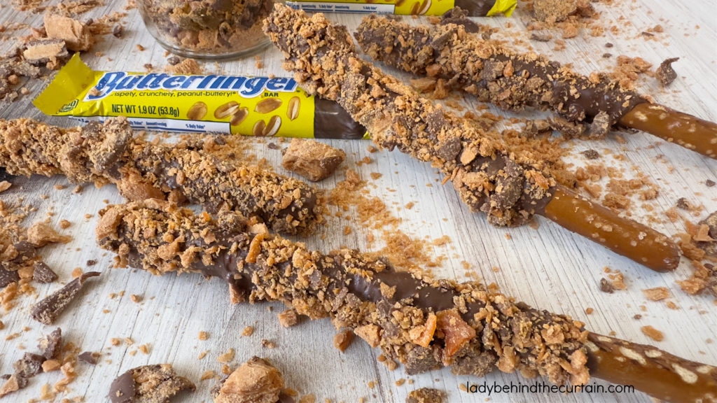 Butterfinger Pretzels