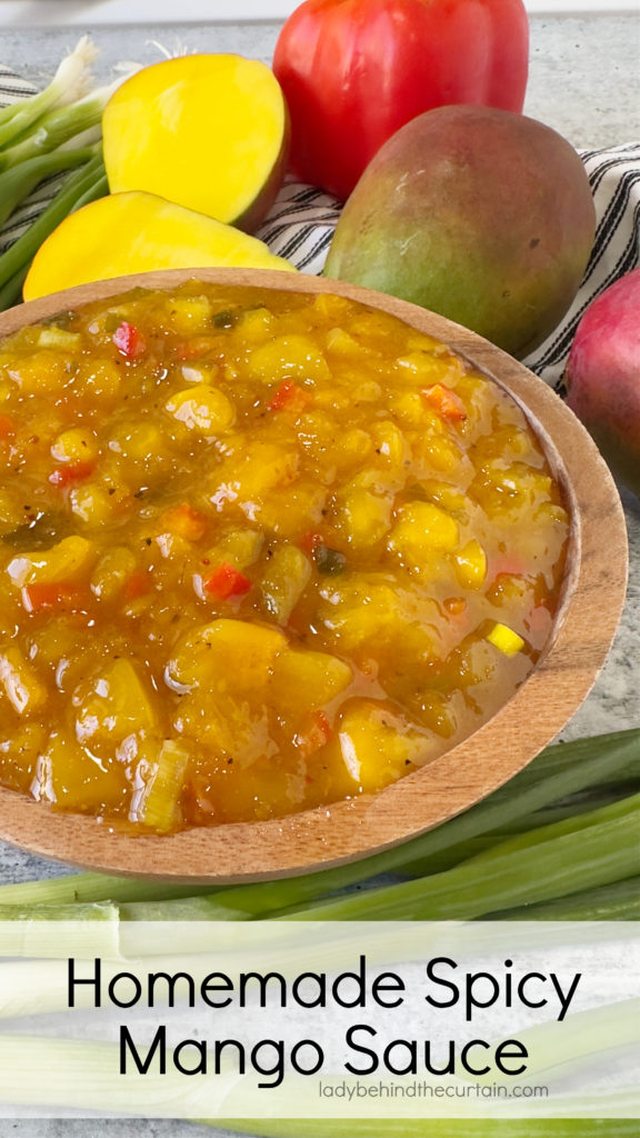 Homemade Spicy Mango Sauce