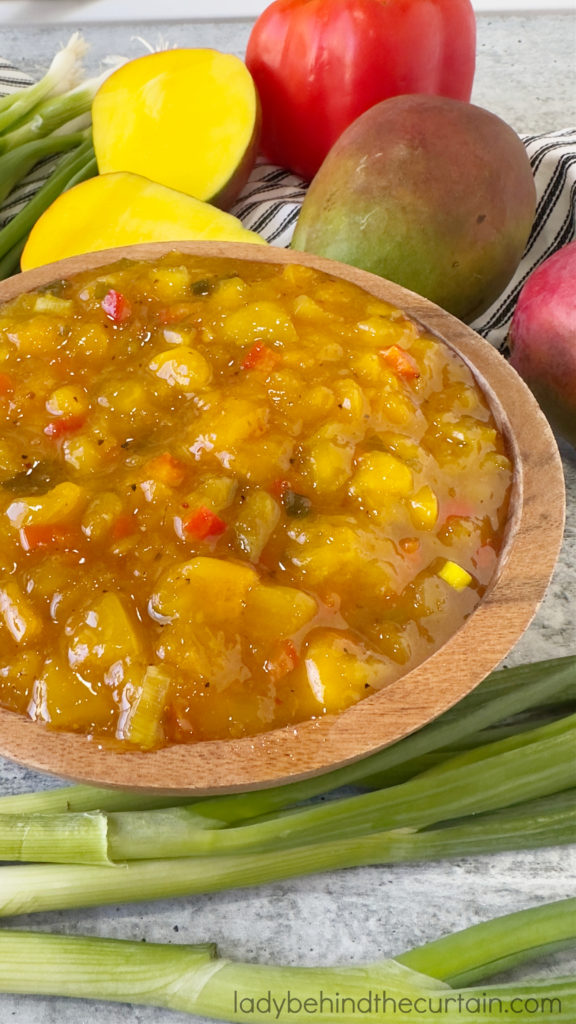 Homemade Spicy Mango Sauce