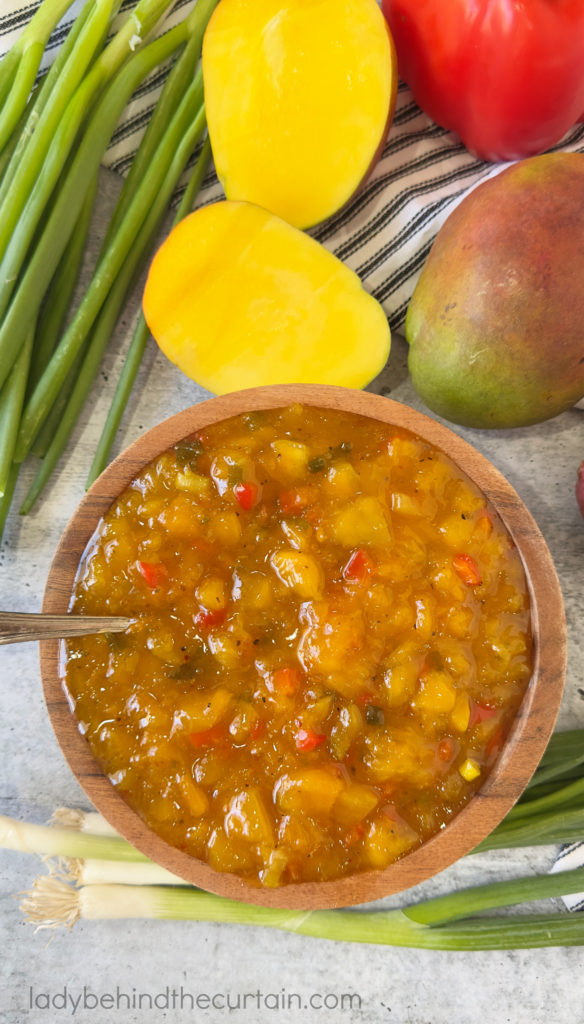 Homemade Spicy Mango Sauce