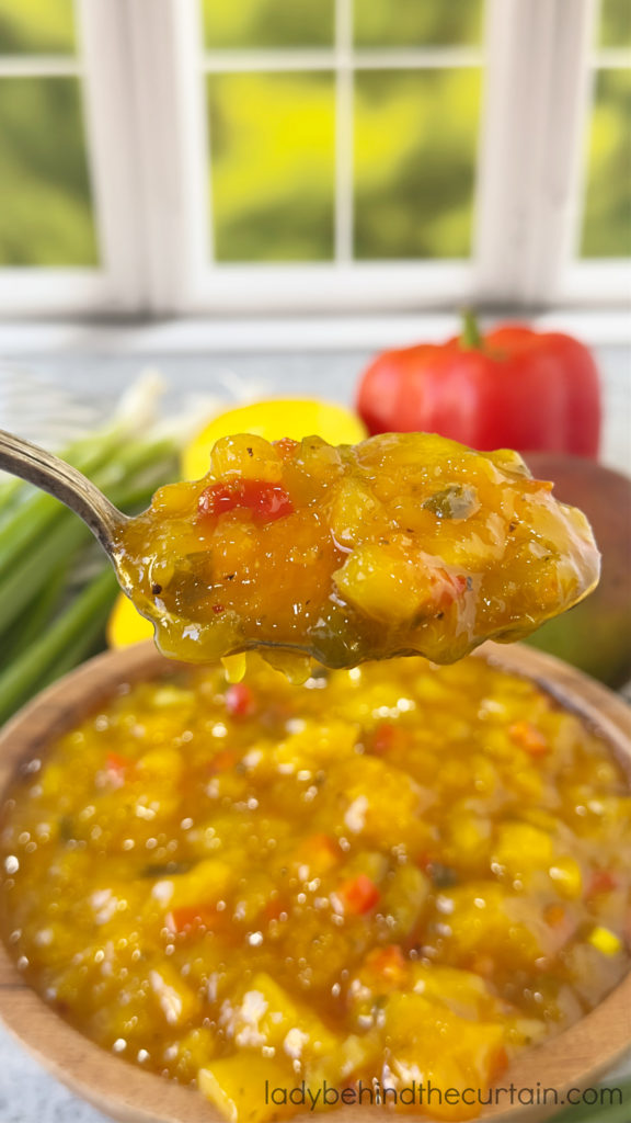 Homemade Spicy Mango Sauce