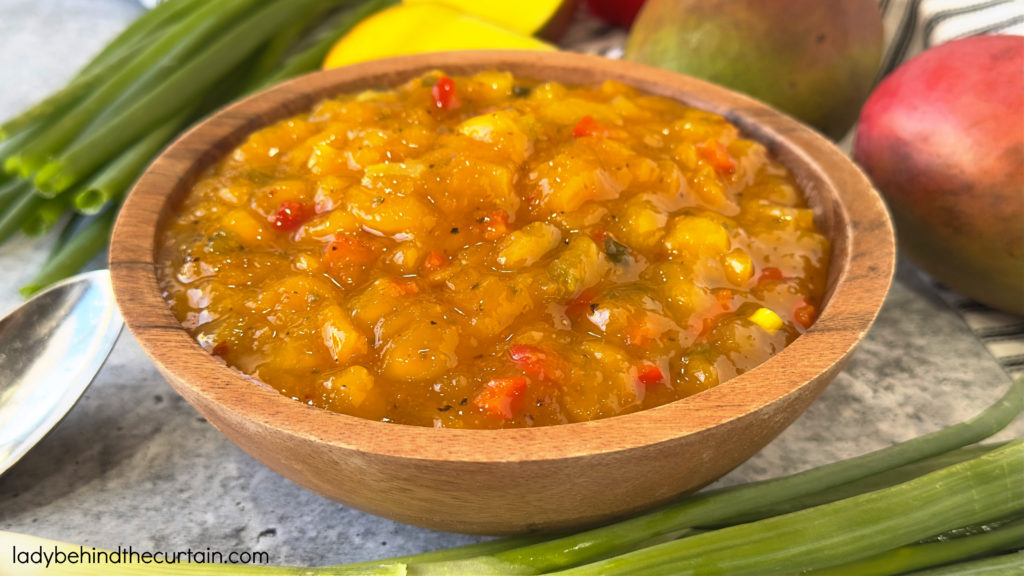 Homemade Spicy Mango Sauce