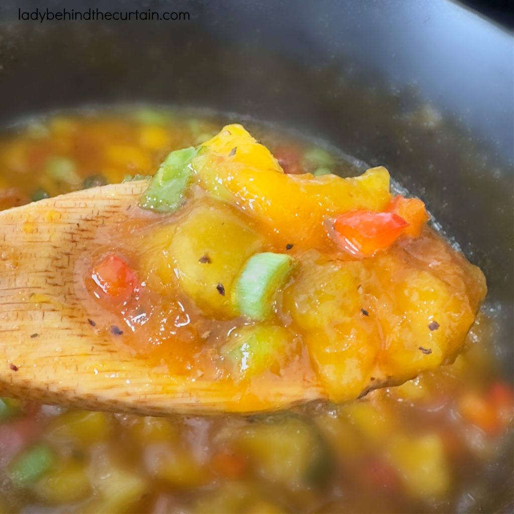 Homemade Spicy Mango Sauce