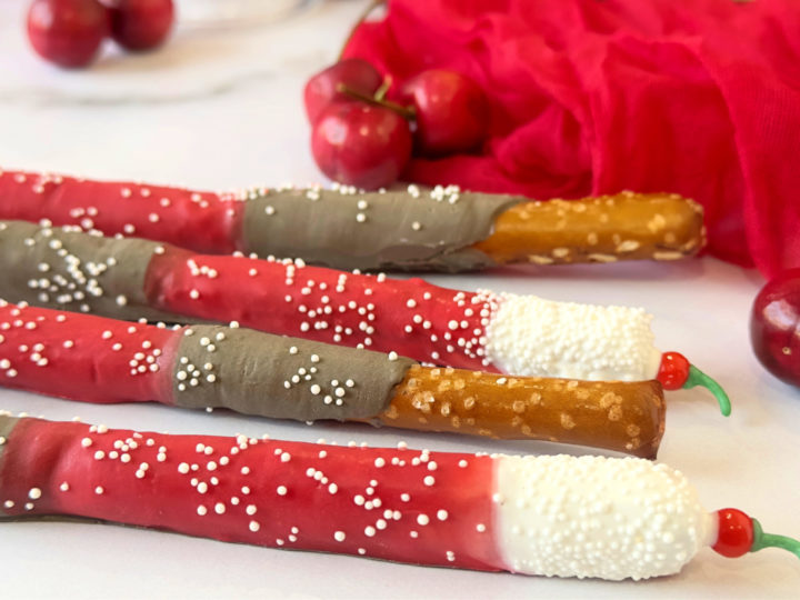 Cherry Coke Pretzels
