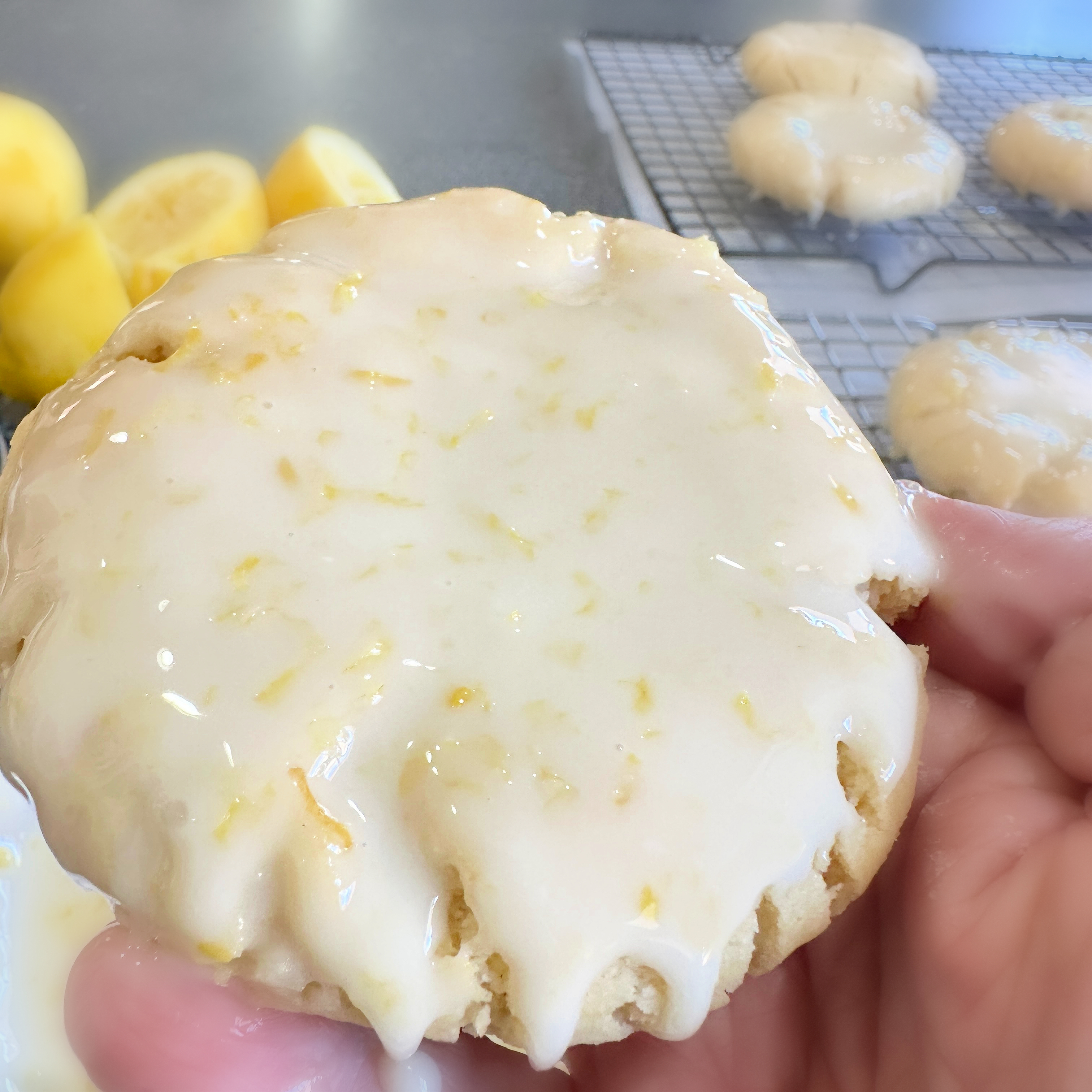 The Best Lemon Glazed Cookies Recipe