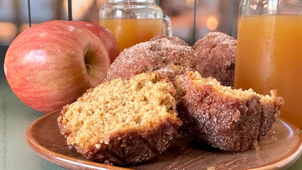 Apple Cider Donut Muffins