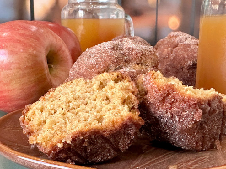Apple Cider Donut Muffins