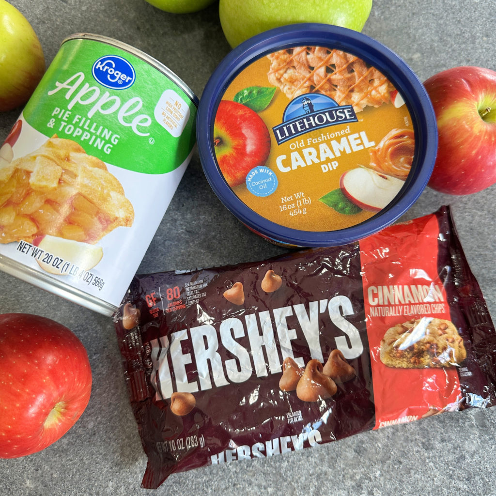 Copycat Crumbl Caramel Apple Cookies