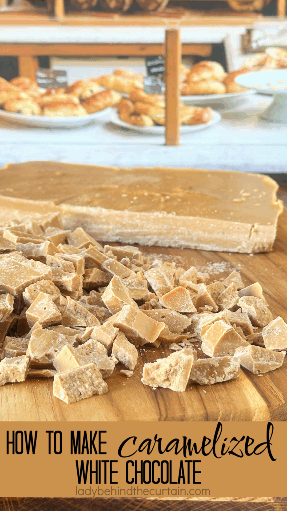 How to Make Caramelized White Chocolate