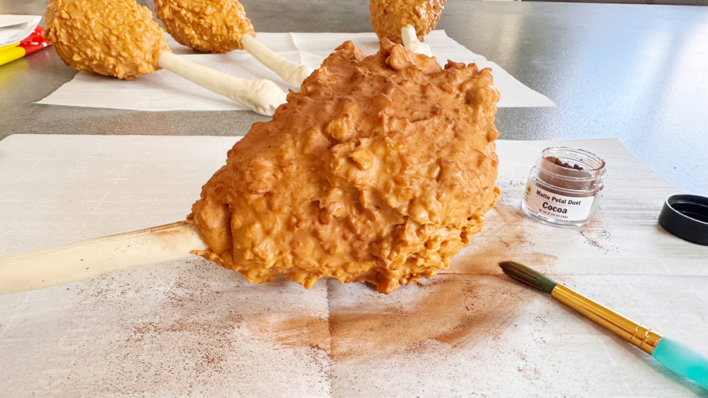 Fried Turkey Leg Caramel Pears