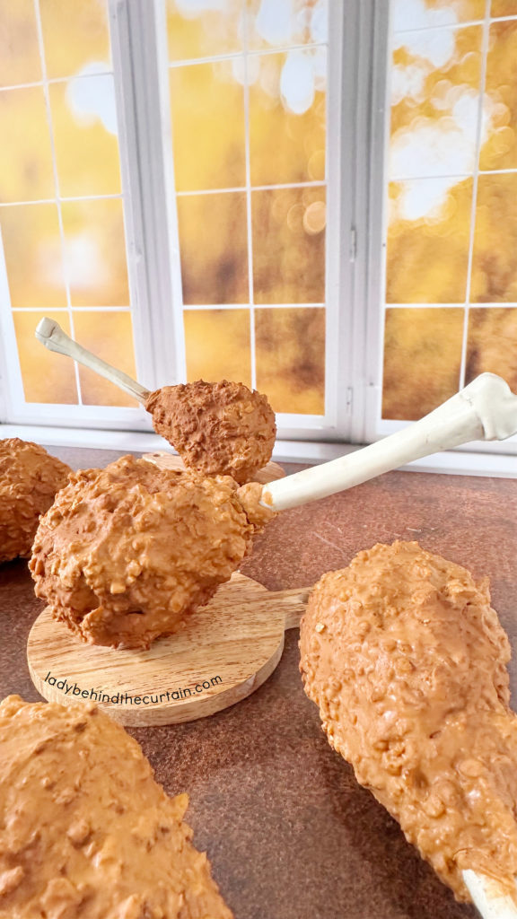 Fried Turkey Leg Caramel Pears