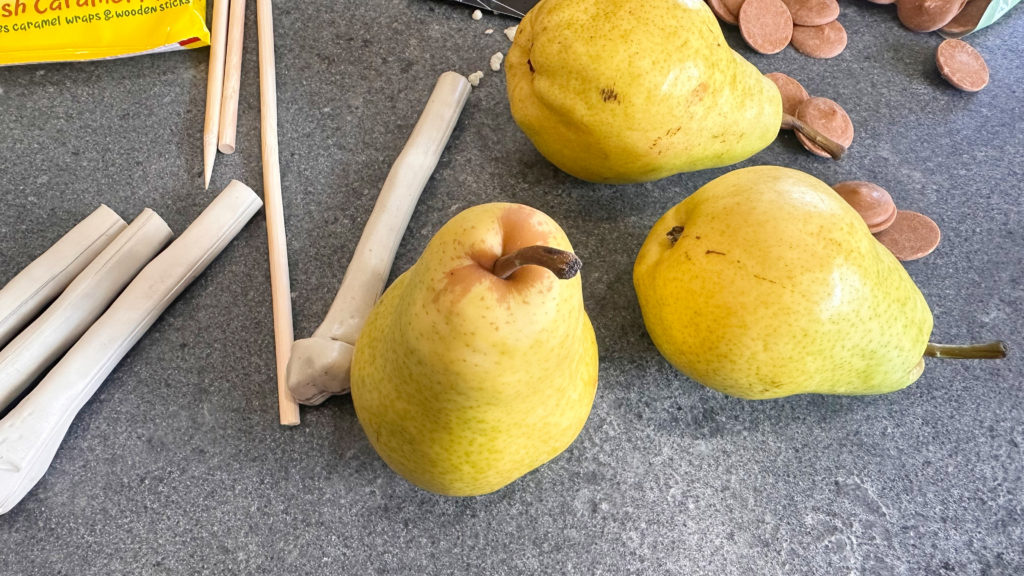 Fried Turkey Leg Caramel Pears