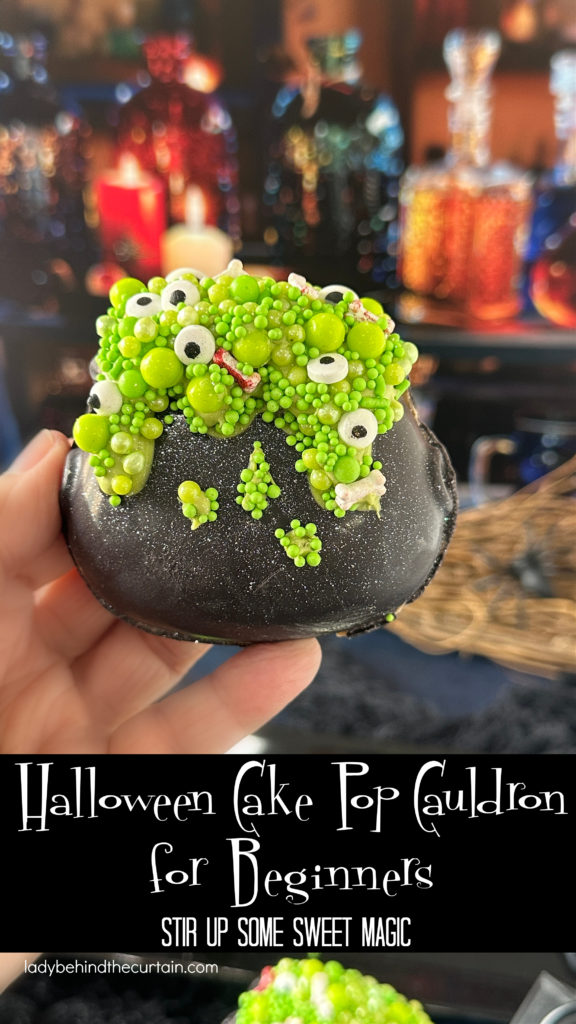Halloween Cake Pop Cauldron for Beginners
